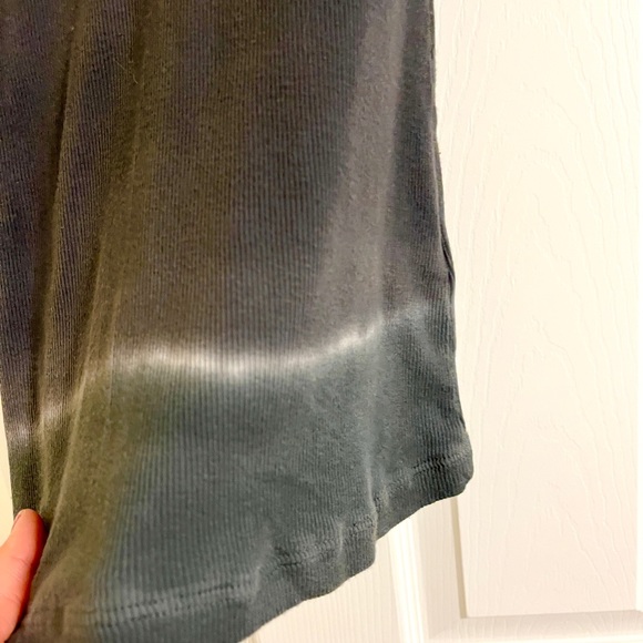James Perse Dip Dye Gray V-Neck Tank - Picture 3 of 4